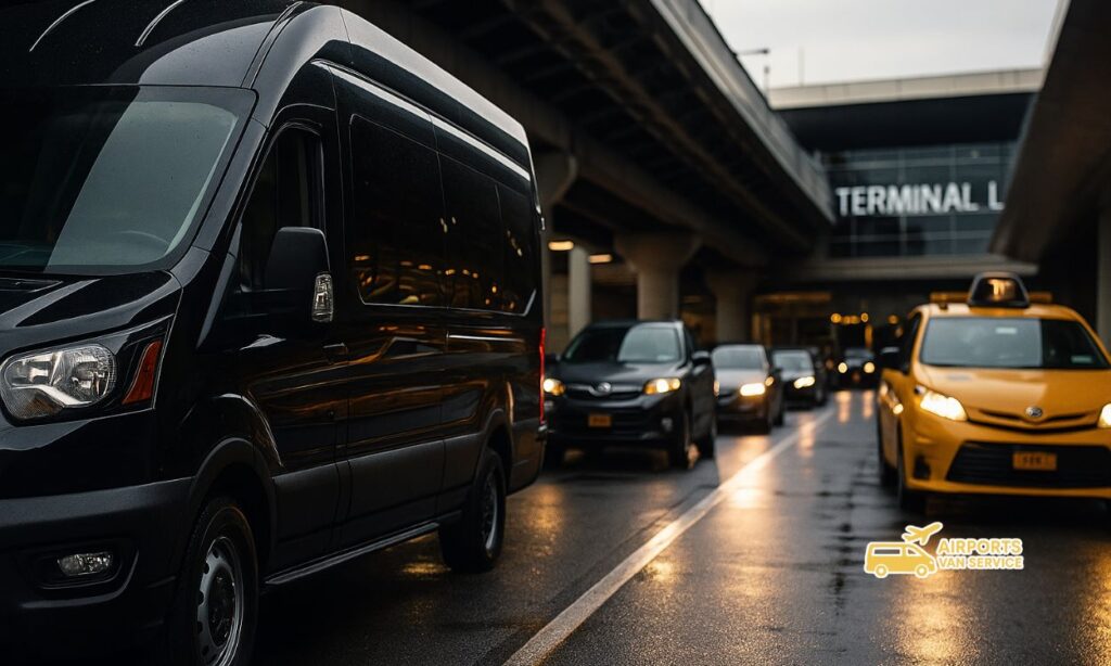 How Do I Find My Pre-Booked Van at LaGuardia (LGA) During Peak Hours?