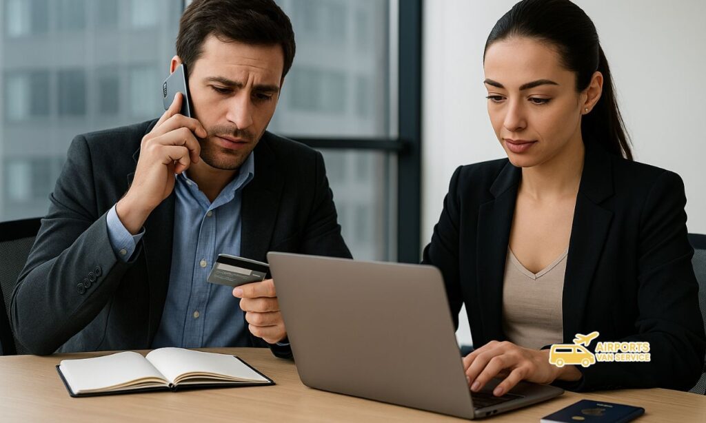 What Information Do I Need to Have Ready to Book an Airport Van?